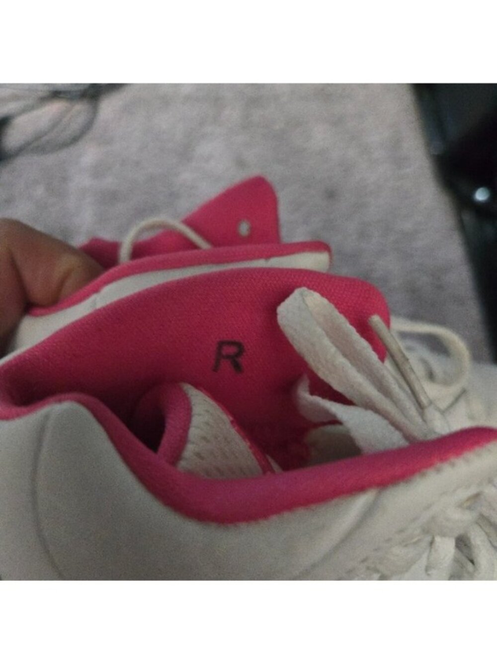 Jordan 5 Retro WNBA Pinksicle Girls 13C White and Pink Sneakers 0826 - Picture 10 of 10